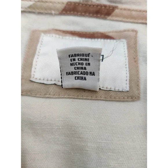 Forever 21 Camo Print Hooded Anorak Jacket Military Army Style Medium Womens - Picture 4 of 11